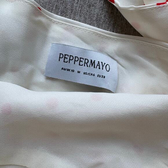 Peppermayo Halter Polka Dot Mini Dress - Picture 5 of 7